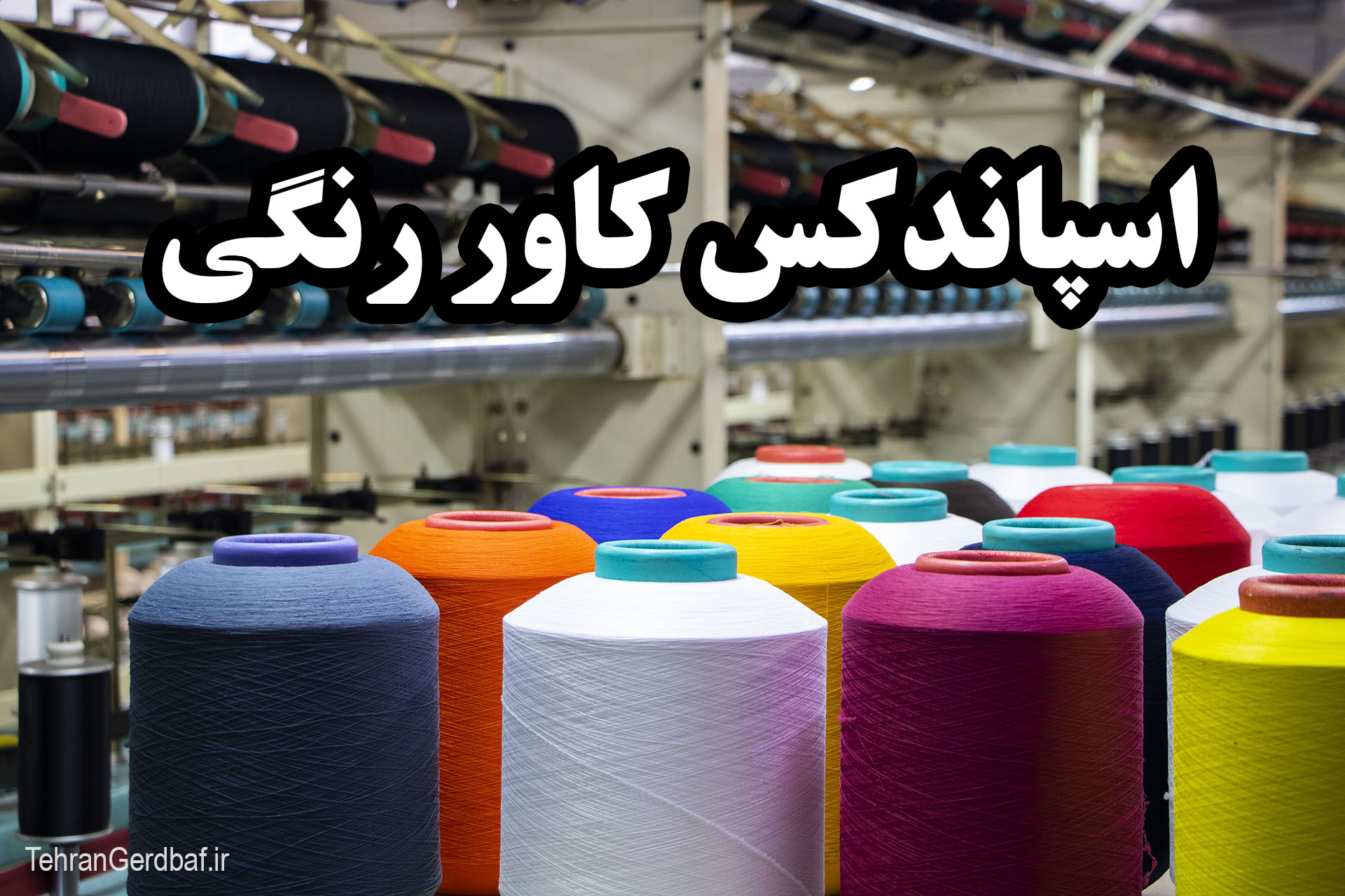 اسپاندکس کاور رنگی